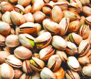 Pistachenoten zijn noten die een goed effect hebben op het zweten van mannen.
