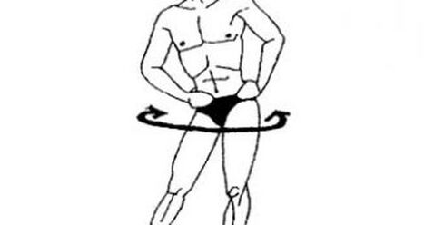 Rotatie van het bekken - een eenvoudige maar effectieve oefening voor potentie bij mannen